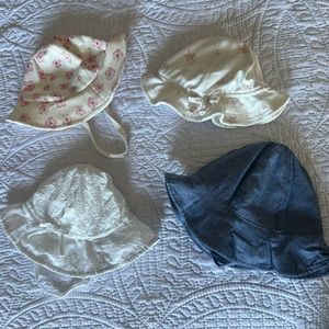 Never worn infant hats